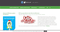 Desktop Screenshot of consejos.ahorro.net